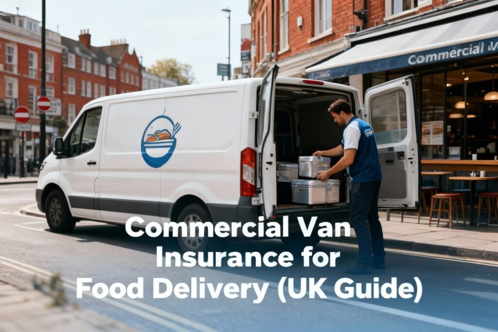 Commercial van insurance for food delivery