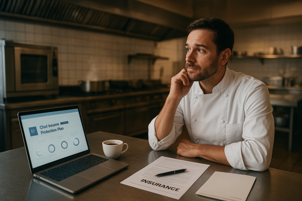 Income protection for chefs (UK)