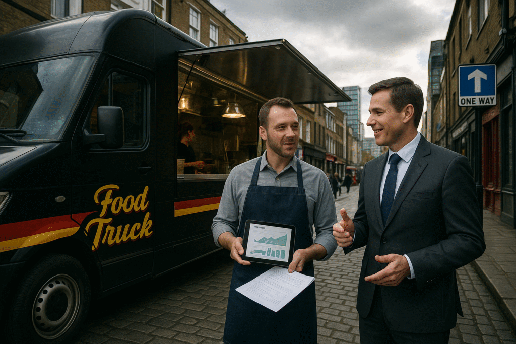Small business loan for a food truck (UK)