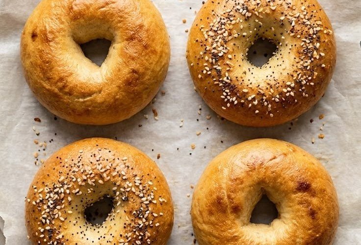 Easy 3-Ingredient Cottage Cheese Protein Bagels (High Protein & Ready in Minutes!)