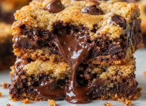 Chocolate Chip Cookie Cake Squares