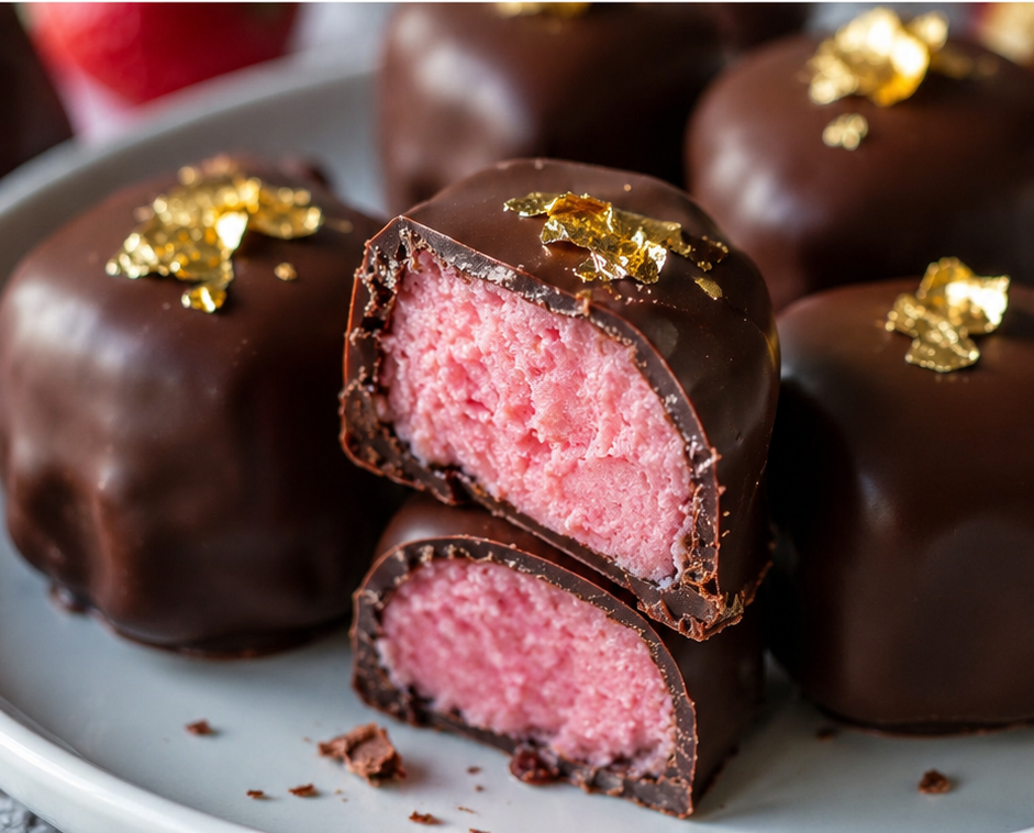 Easy Chocolate-Covered Strawberry Buttercreams (Irresistible No-Bake Treats)