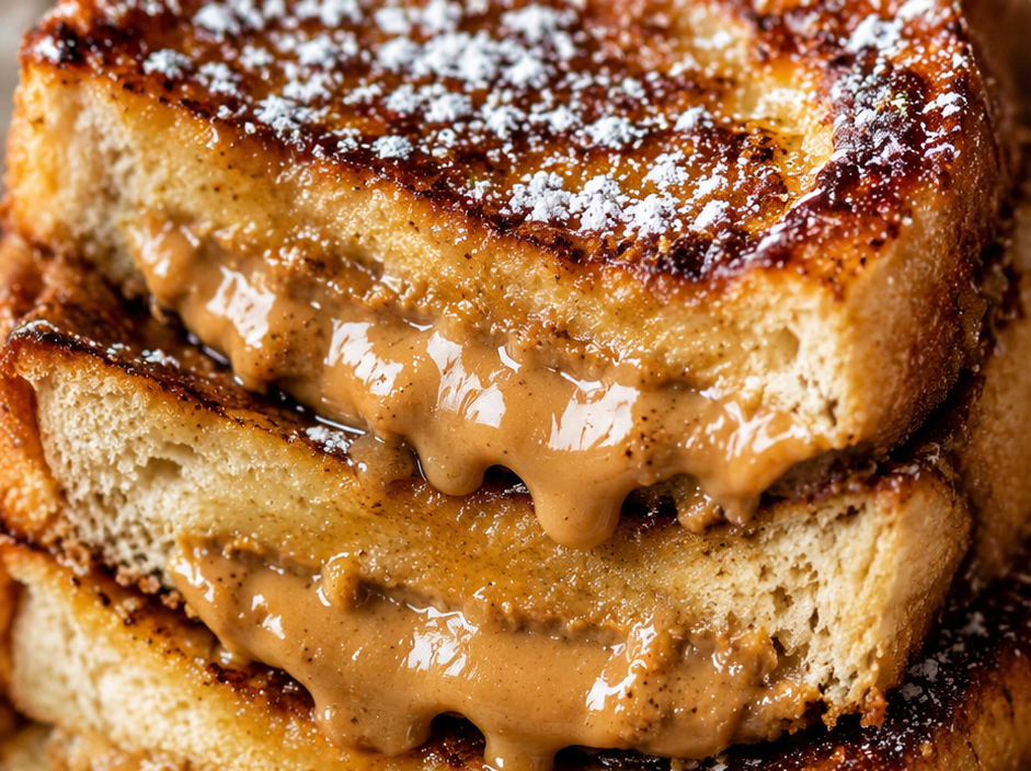Cookie Butter Lava French Toast Slabs (Irresistible Gooey Breakfast Bliss)