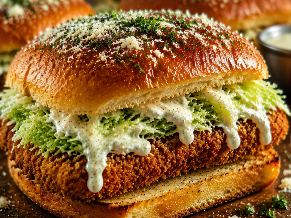 Crispy Chicken Caesar Sandwich (Your New Favorite 35-Minute Lunch)