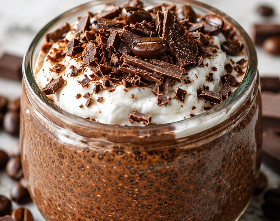 Easy & Healthy Mocha Chia Pudding Recipe (Creamy Overnight Breakfast You’ll Crave)