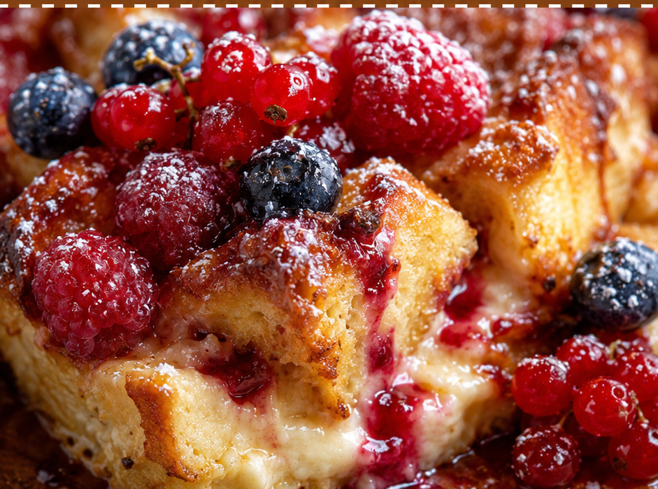 Easy Overnight Sourdough French Toast Casserole (Make-Ahead Breakfast Bliss!)