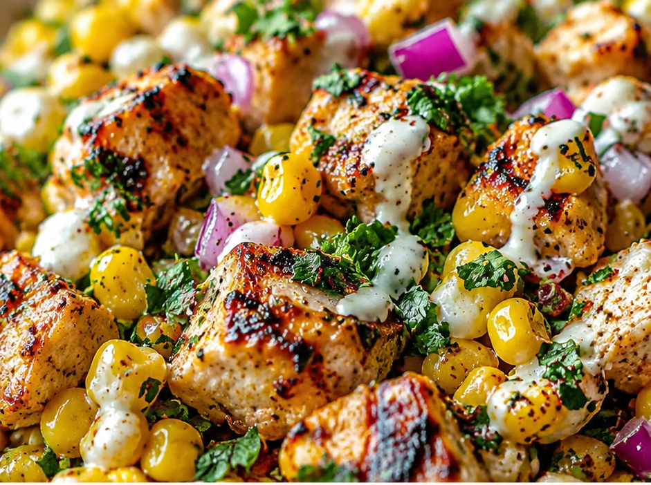 Healthy Chicken Street Corn Bowl (Easy, High-Protein Dinner in 30 Minutes)