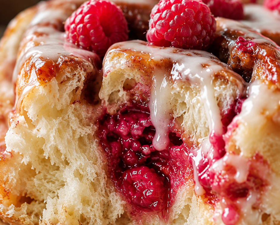Raspberry Cinnamon Rolls (Irresistible Fruity Twist on Classic Sweet Rolls)