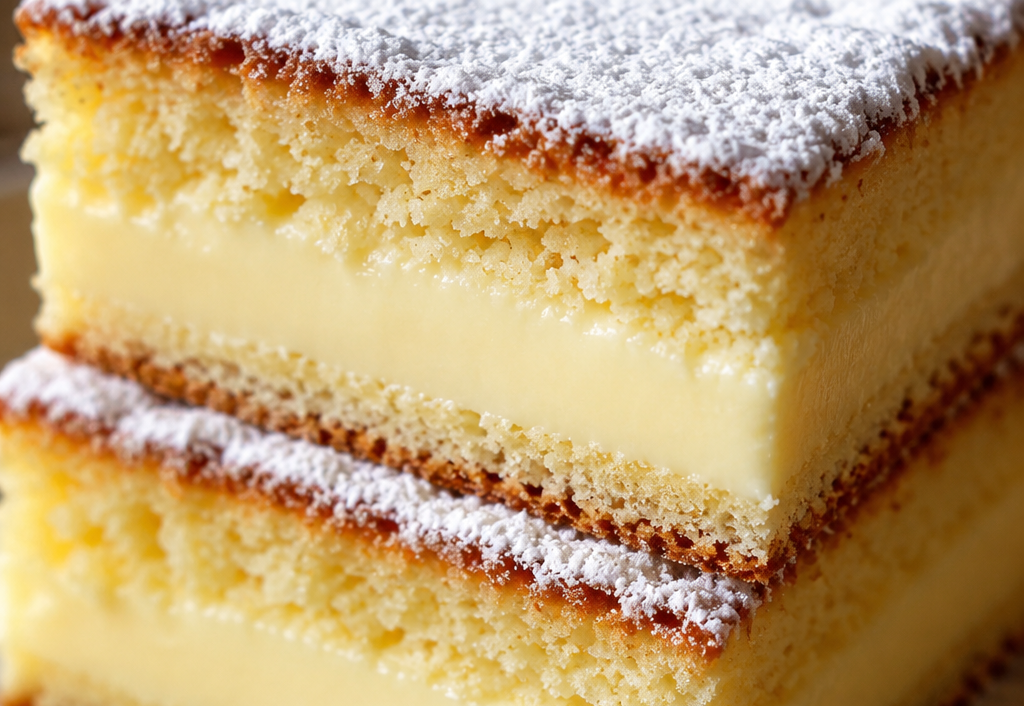 Vanilla Custard Cake Squares (Creamy, Dreamy Dessert Everyone Craves)