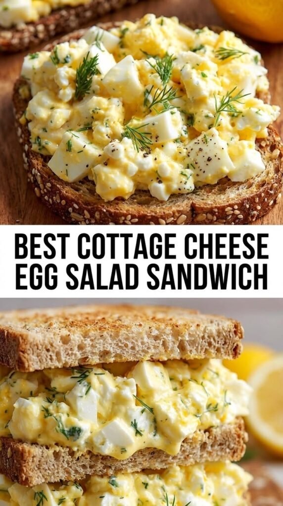 Creamy Cottage Cheese Egg Salad (High-Protein Lunch That Tastes Like a Treat)