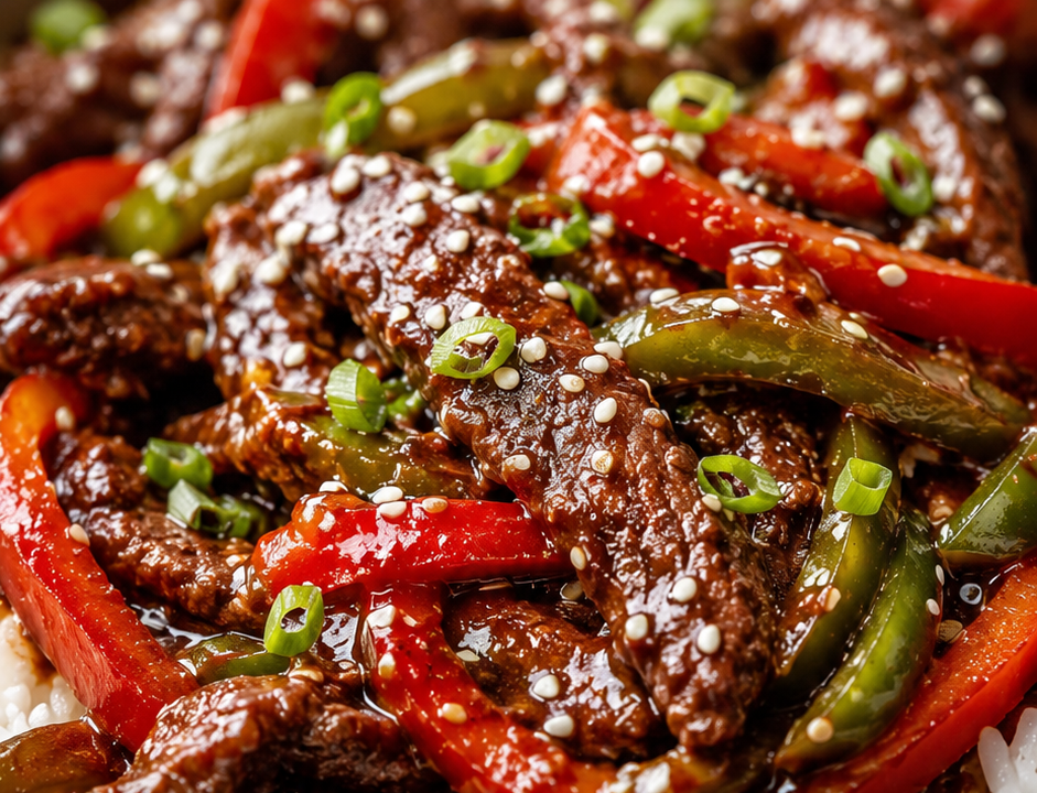 Easy Slow Cooker Pepper Steak (Tender, Flavor-Packed Dinner in One Pot)