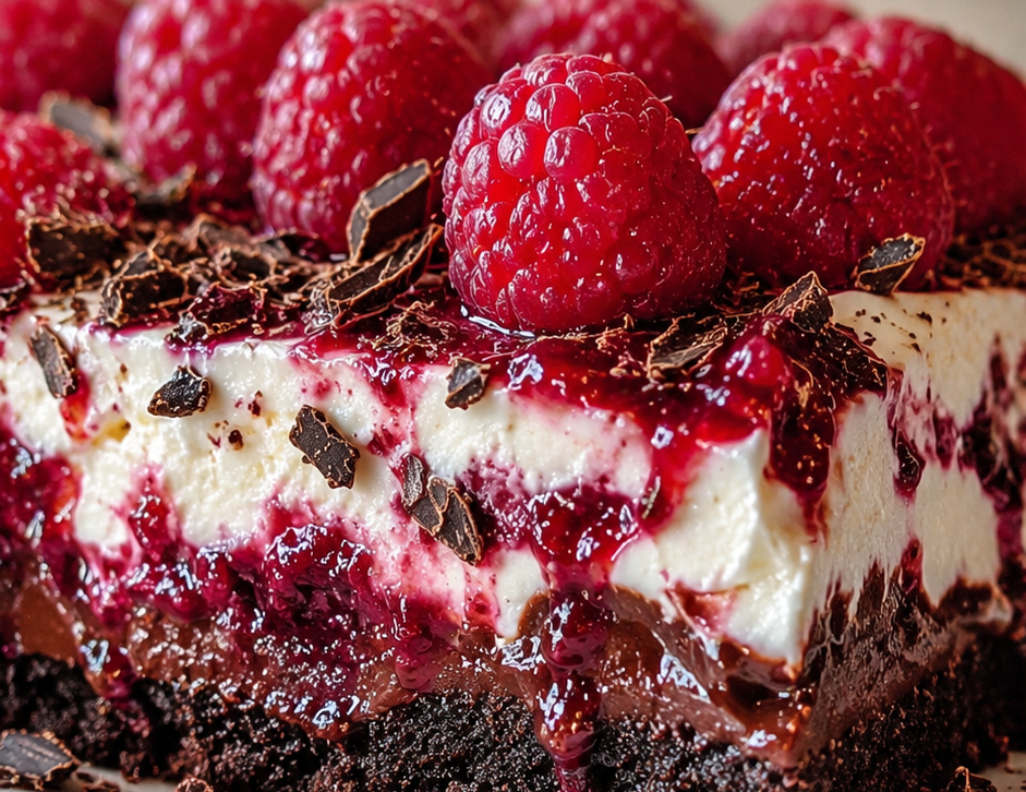 Raspberry Chocolate Lasagna Dessert (No-Bake Layers Everyone Craves)