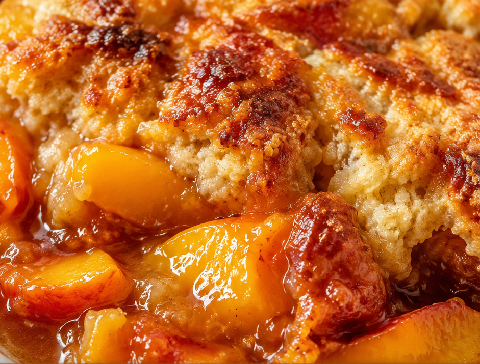 Ridiculously Easy Peach Cobbler (Juicy Summer Dessert Ready in Under an Hour)
