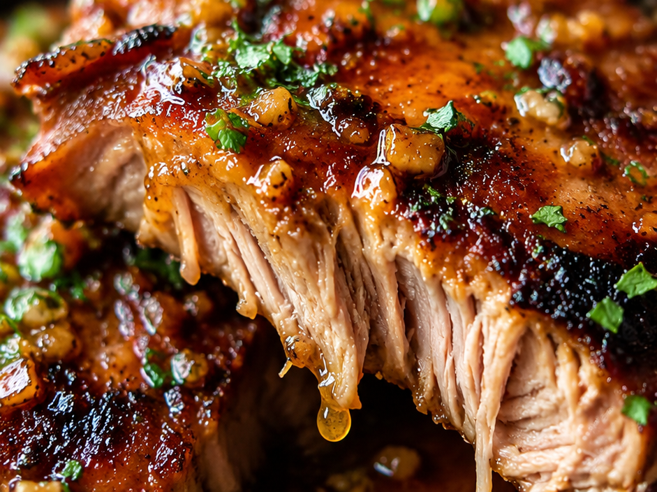 Tender Slow Cooker Honey Garlic Butter Pork Chops (Juicy One-Pot Family Favorite)